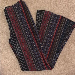 Soft knit Flare style pants